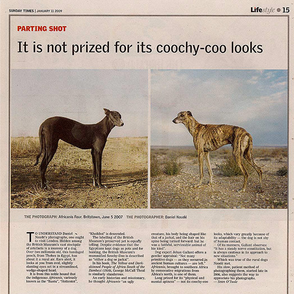 It is not prized for its coochy-coo looks - Sunday Times